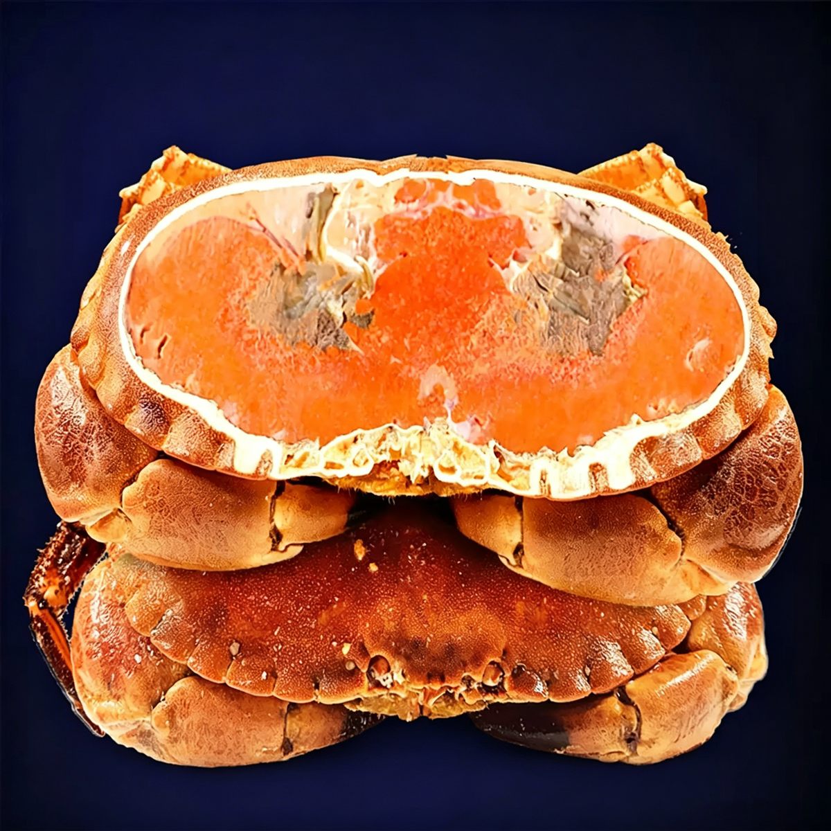 Cooked Frozen Brown Crab