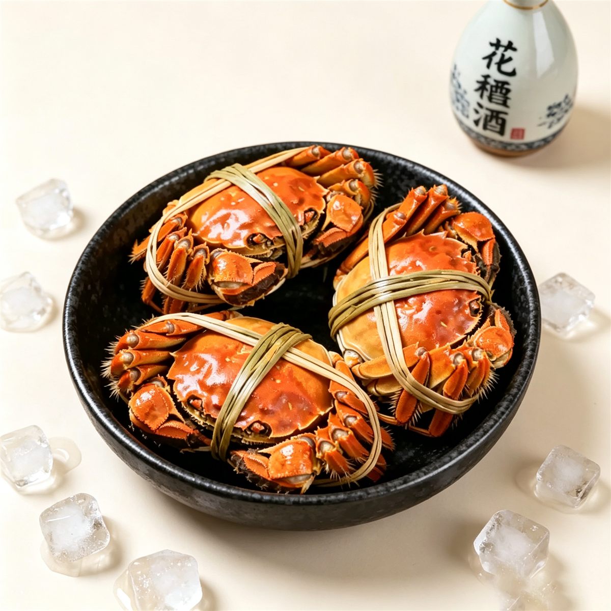 Cooked Huadiao‑Soaked Hairy Crabs