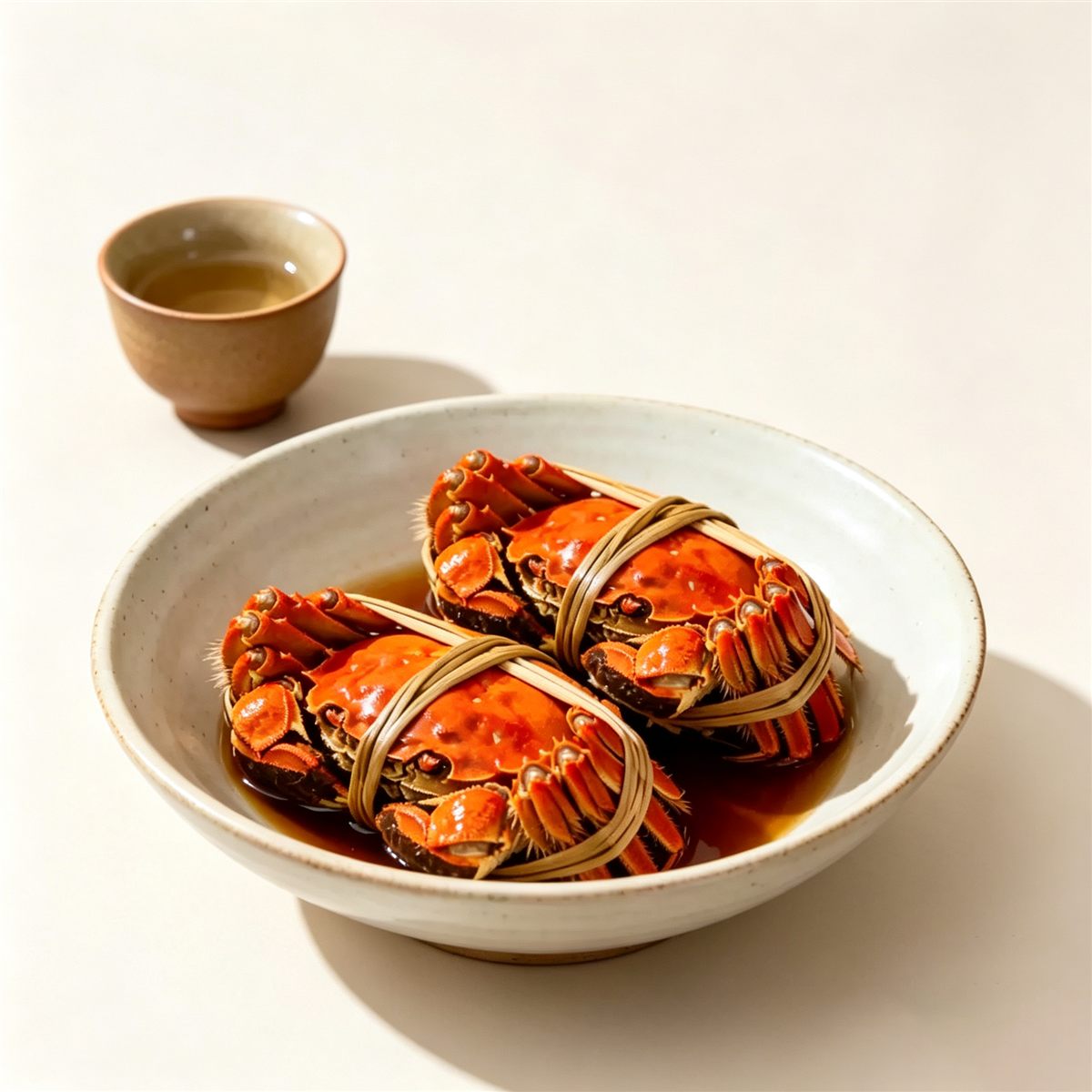 Cooked Huadiao‑Soaked Hairy Crabs